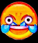 Image result for Laughing Crying Emoji Cursed