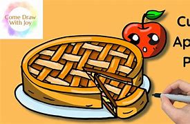 Image result for How to Draw Apple Pie