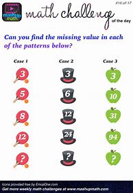 Image result for Math Challenges for Kids