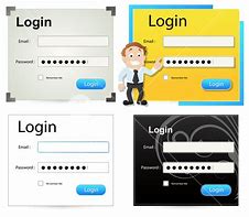 Image result for Login Box Template