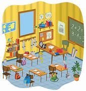 Image result for School Room Cartoon