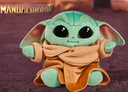 Image result for Baby Yoda Grogu Plushy
