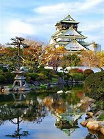 Image result for Osaka Castle Aerial View