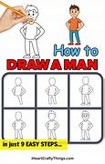 Image result for How to Draw Man Video