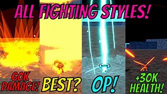 Image result for All Location of the Fighting Styles