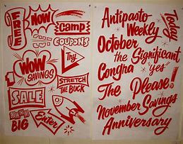 Image result for Sign Lettering Shading