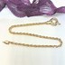 Image result for Gold Chain Bracelet