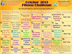 Image result for October Exercise Challenge