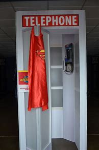 Image result for Superhero Phone booth