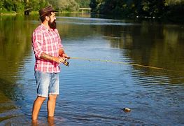 Image result for Men Fishing Clip Art Black and White