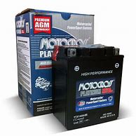 Image result for Motocross Platinum Plus AGM Battery YTX14AH