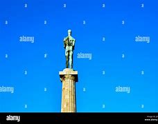 Image result for Statue at Belgrade Fortress Confluence of Sava and Danube