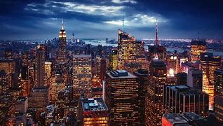Image result for New York City by Night