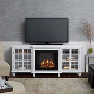 Image result for 70 TV Stand with Fireplace