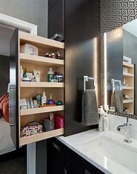 Image result for Small Bathrooms with Storage