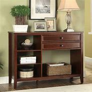Image result for Tall Console Table with Drawers and Doors