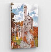 Image result for Liechtenstein Castle Painting