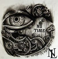 Image result for Steampunk Clock Art Drawing