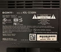 Image result for Sony KDL-52XBR4