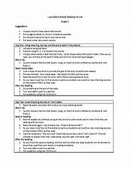 Image result for Reading Comprehension Lesson Plan for Grade 1