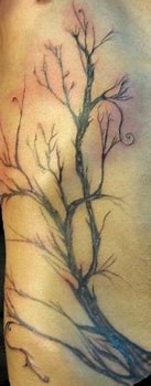 Image result for Gothic Tree Tattoo