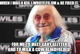 Image result for Garry Glitter Dark Web Meme