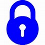 Image result for Lock Logo Blue Colour Design