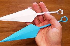 Image result for How to Make a Paper Throwing Knife
