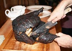 Image result for Burned Turkey Dinner