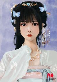 Image result for Chinese Girl Digital Art