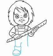 Image result for Chucky Sketch Easy