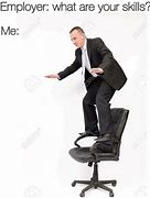Image result for Talent Job Interview Chair Meme