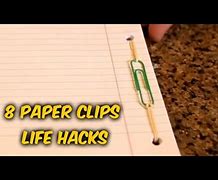 Image result for Paper Clip Life Hacks