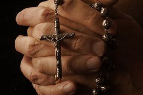 Image result for Devout Rosary Praying
