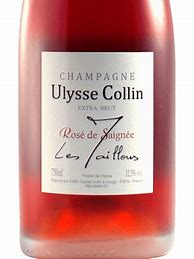 Image result for Ulysse Collin Champagne Rose Saignee Extra Brut Maillons