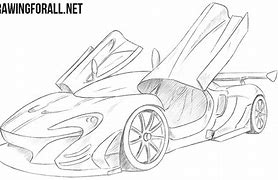 Image result for McLaren P1 GTR Sketch