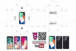 Image result for Printable Mini iPhone Box