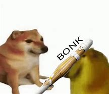 Image result for Doge Bonk GIF