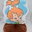 Image result for Flintstones Pebbles Face Cartoon Head