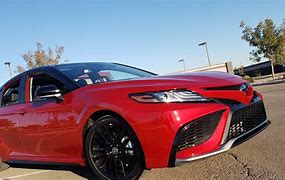 Image result for Black Red Rims Camry XSE