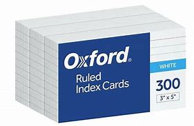 Image result for 4 by 6 Index Card Actual Size