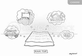Image result for Memory Foam Mattress Cartoon