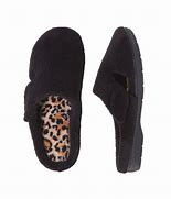 Image result for Dearfoams Black Moccasin Slippers