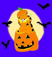 Image result for Garfield Pumpkin
