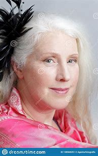 Image result for Old Lady with White Hair
