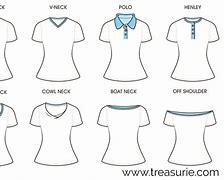Image result for Types of Shirt Cuts