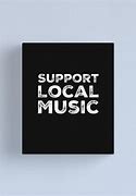 Image result for Support Local Music Logo