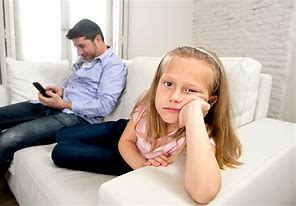 Image result for Parents On Phone Ignoring Child