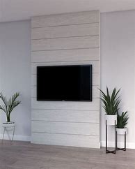 Image result for Panel Wall Behind TV