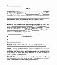 Image result for Sample of Offer and Acceptance in a Contract